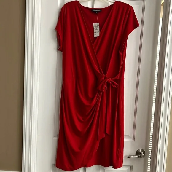 INC International Concepts | Dresses | Inc Faux Wrap Red Midi Dress Xxl | Poshmark INC International Concepts | Dresses | Inc Faux Wrap Red Midi Dress Xxl | Poshmark